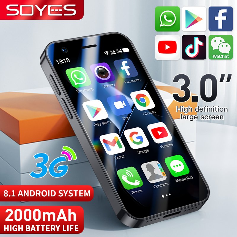 Small phones mini smartphone 3G cellphone unlocked android 8.1 mini phone